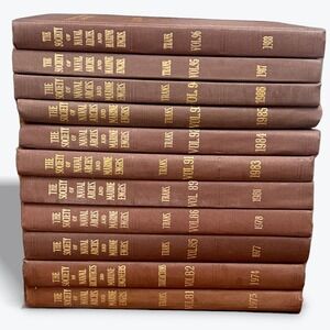 SNAME Transactions Lot 11 Vols 1973 1988 Consecutive Run 91 92 93 94 95 96 Naval
